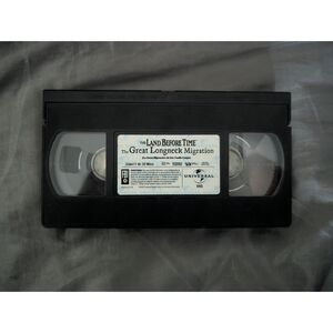 The Land Before Time The Great Longneck Migration VHS (2003)